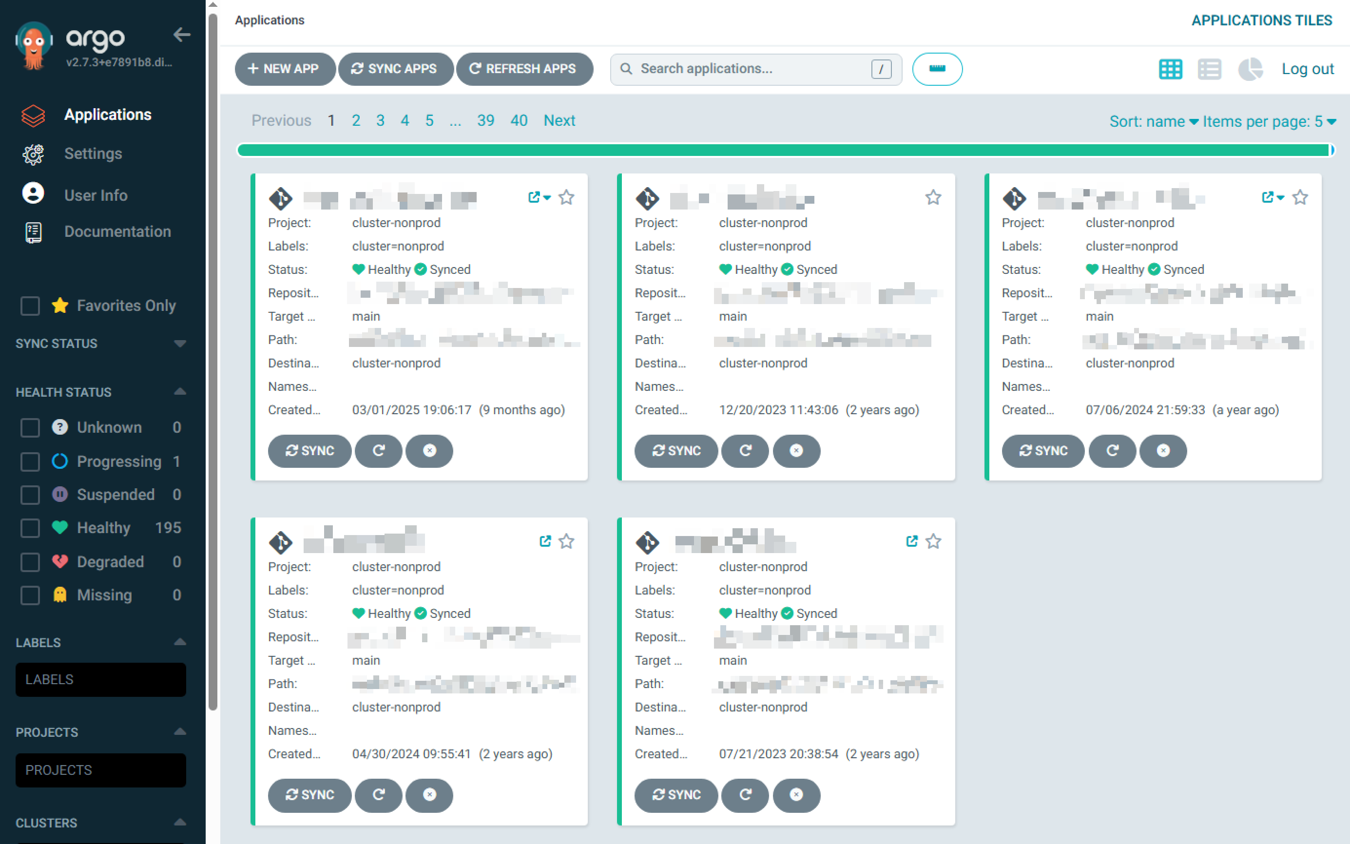 Cloud Native Plattform ArgoCD Applications